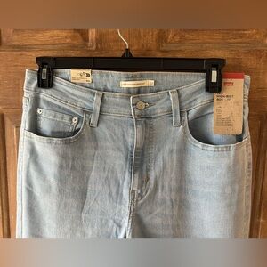 Levi's 725 High Rise Bootcut Jeans w/Sparkly Stripe